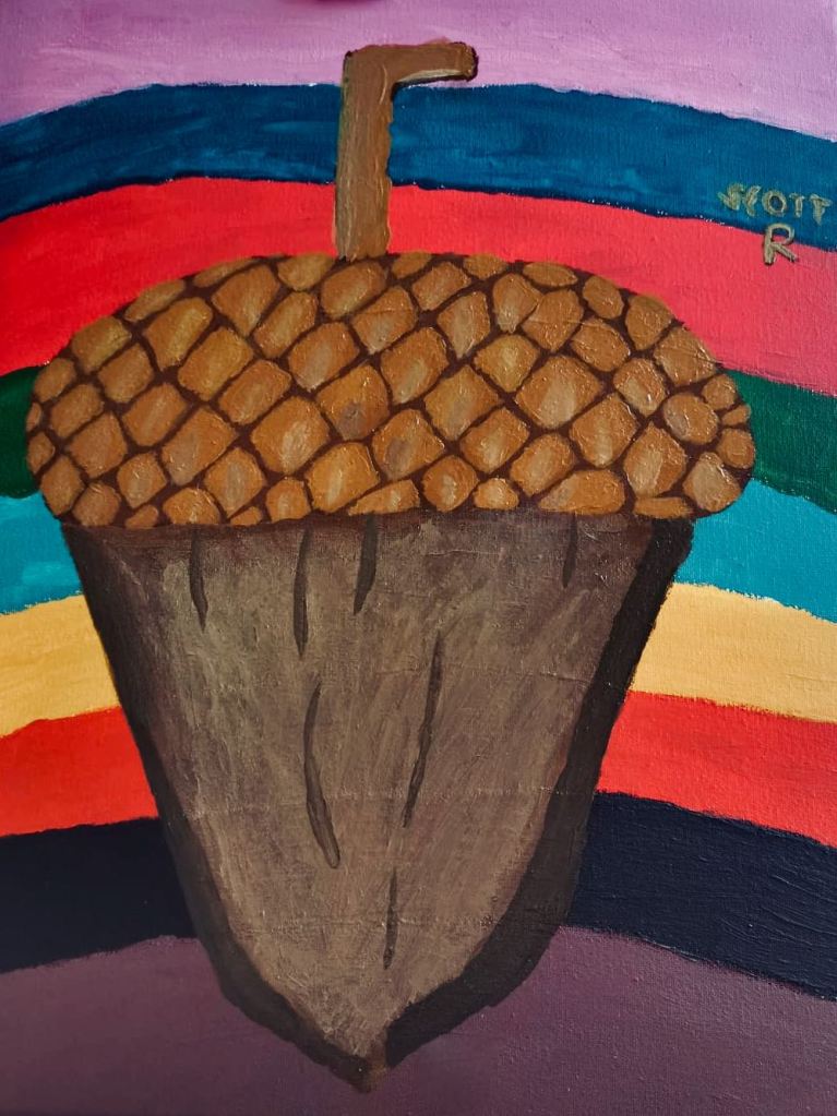 Painting of the Month –&nbsp;Acorn